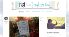 Desktop Screenshot of livethroughtheheart.com